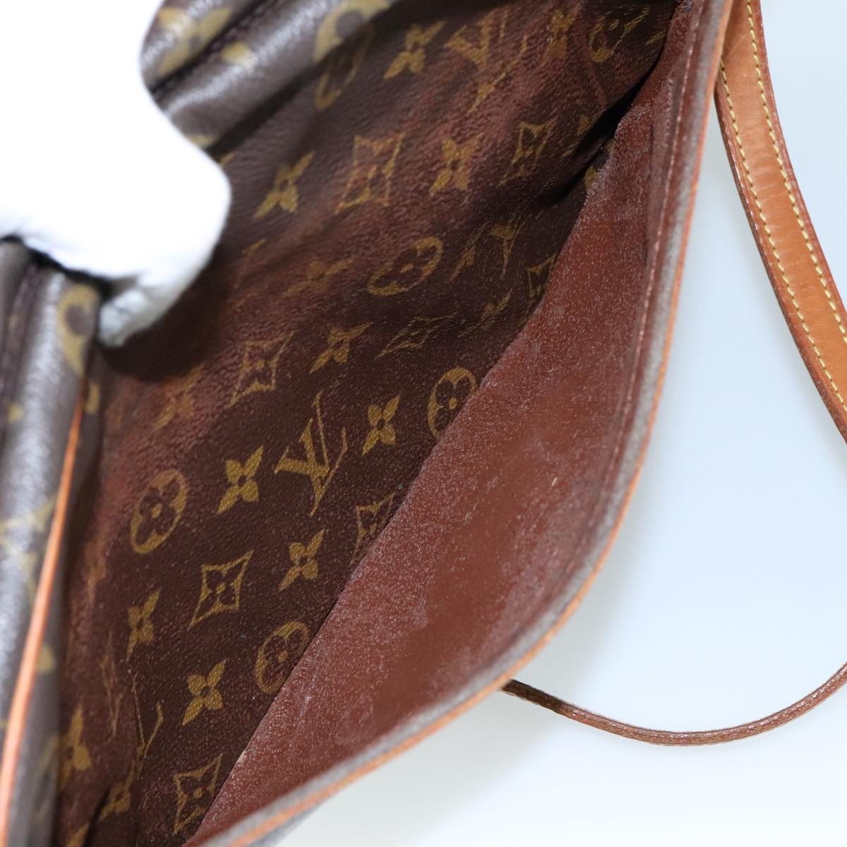 LOUIS VUITTON Monogram Trocadero 30 Shoulder Bag M51272 LV 104975