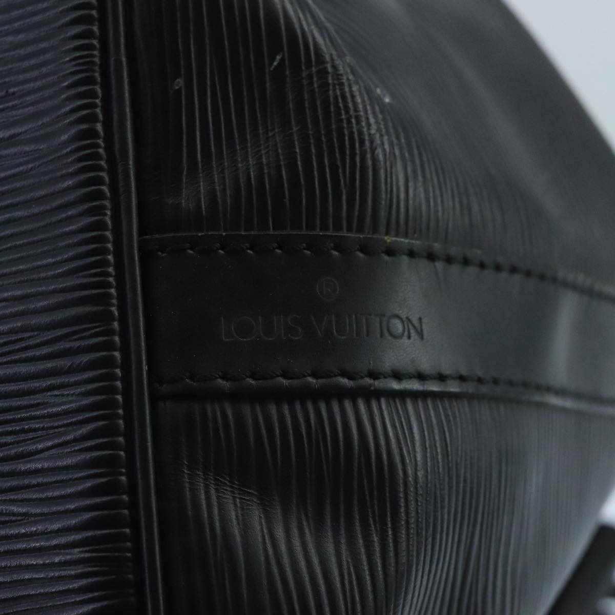 LOUIS VUITTON Epi Petit Noe Shoulder Bag Black M44102 LV 104989