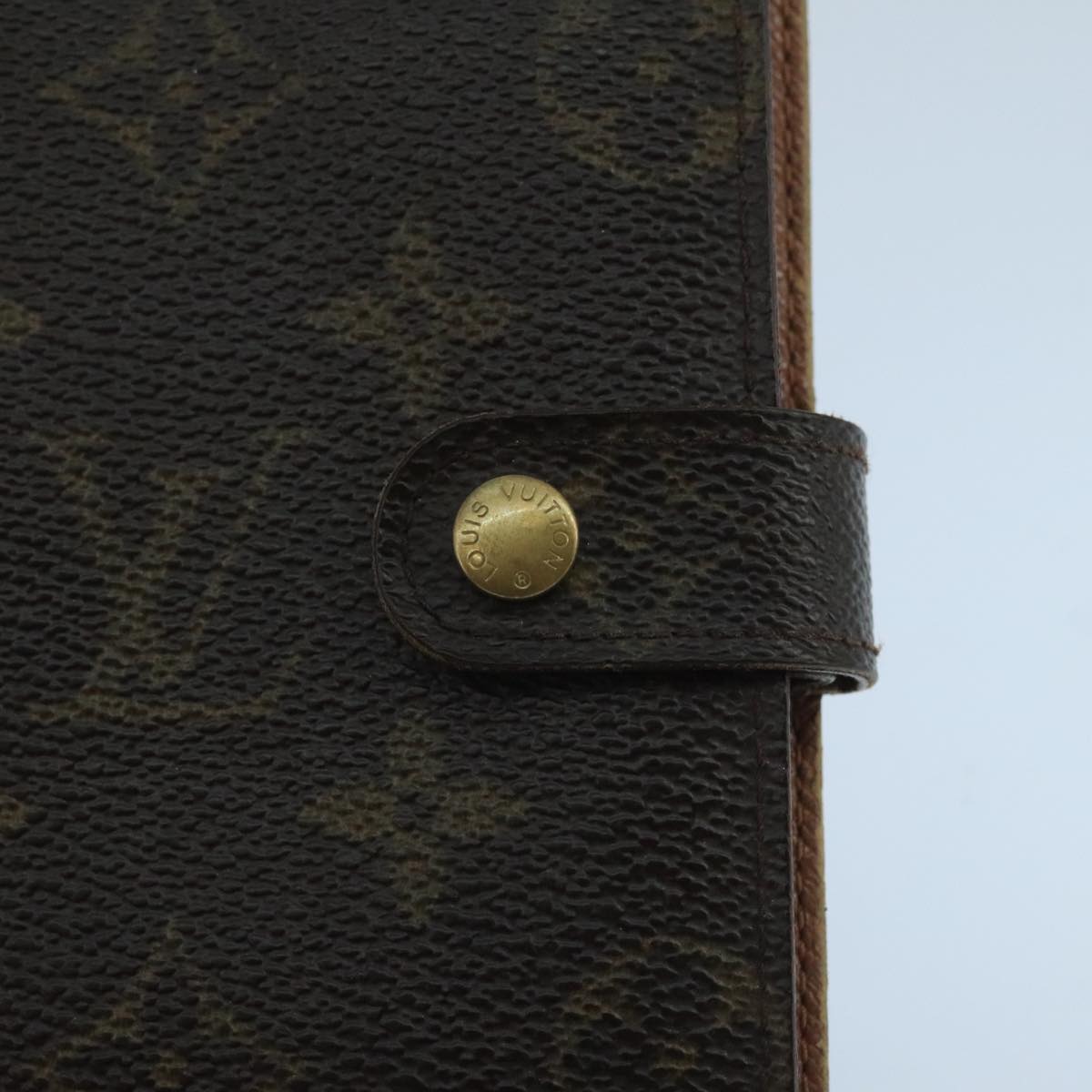 LOUIS VUITTON Monogram Agenda PM Day Planner Cover R20005 LV 105330
