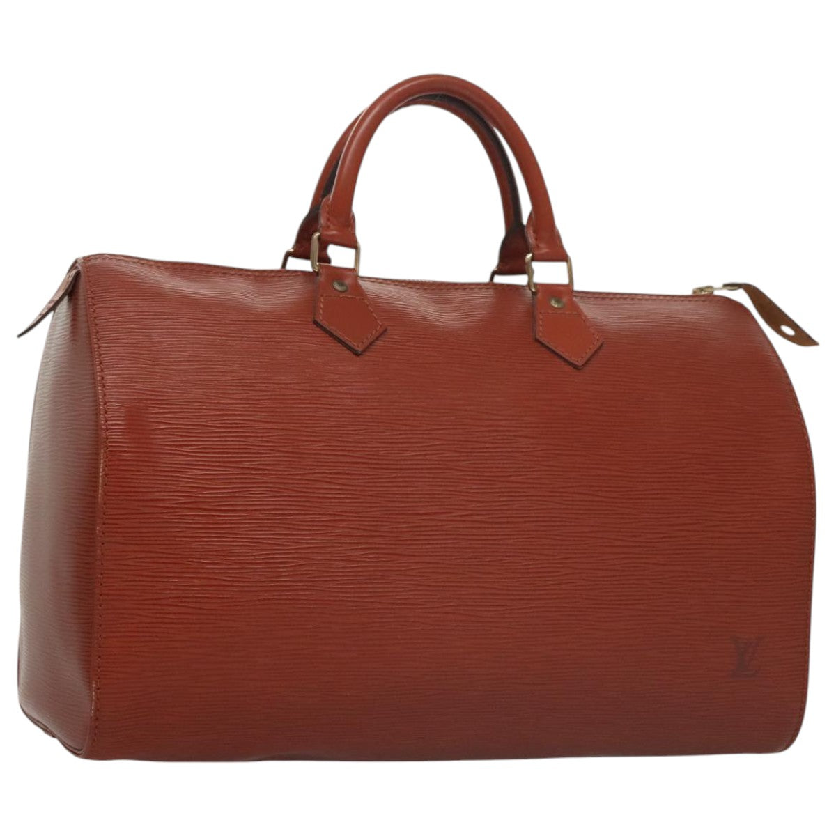LOUIS VUITTON Epi Speedy 35 Hand Bag Kenya Brown M42993 LV 106001