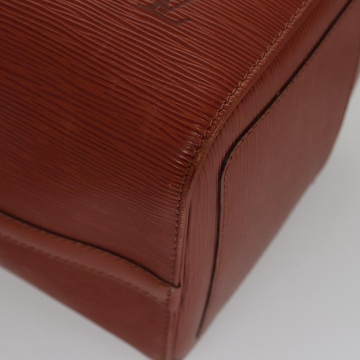 LOUIS VUITTON Epi Speedy 35 Hand Bag Kenya Brown M42993 LV 106001