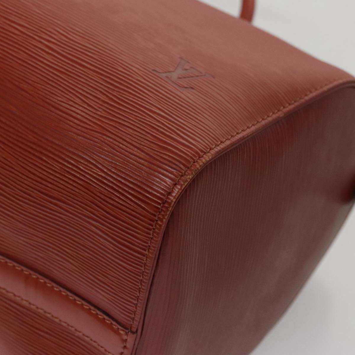 LOUIS VUITTON Epi Speedy 35 Hand Bag Kenya Brown M42993 LV 106001