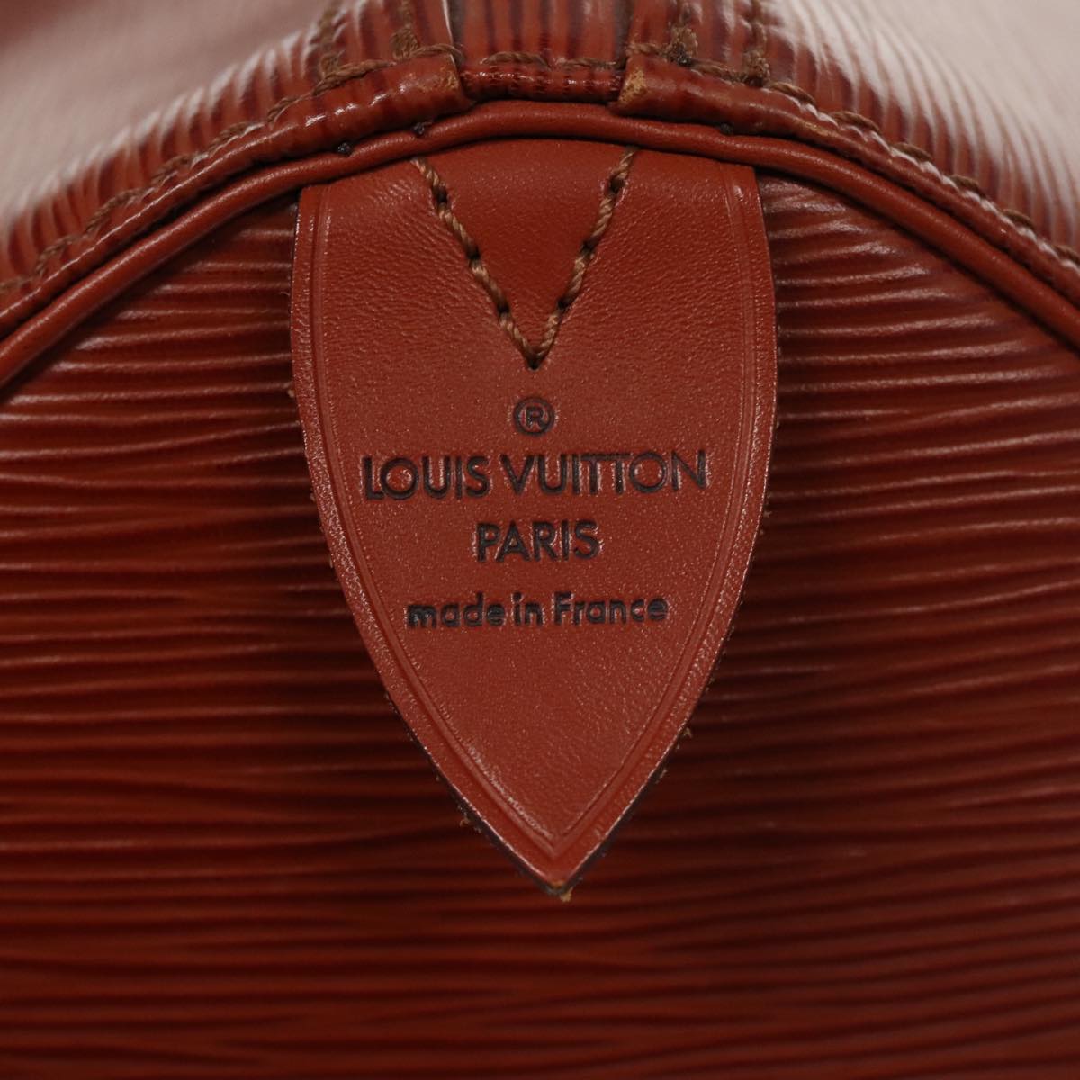 LOUIS VUITTON Epi Speedy 35 Hand Bag Kenya Brown M42993 LV 106001