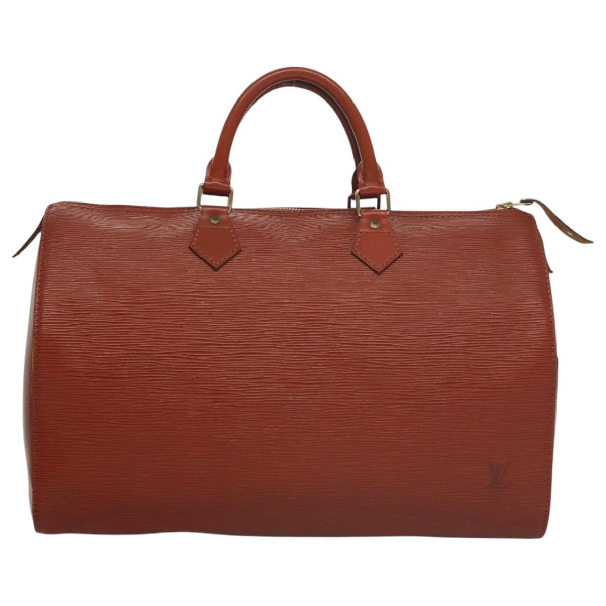 LOUIS VUITTON Epi Speedy 35 Hand Bag Kenya Brown M42993 LV 106001