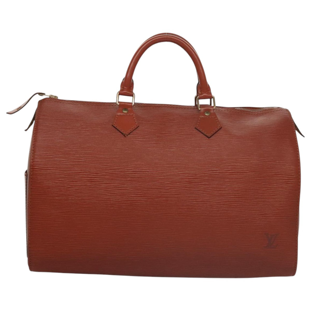 LOUIS VUITTON Epi Speedy 35 Hand Bag Kenya Brown M42993 LV 106001