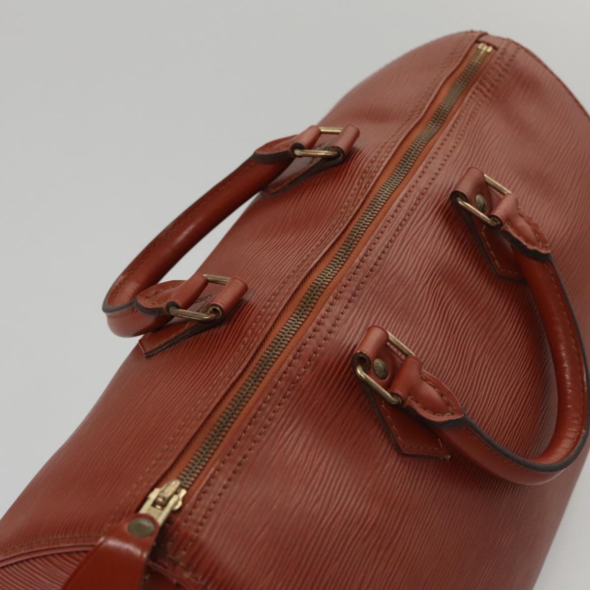 LOUIS VUITTON Epi Speedy 35 Hand Bag Kenya Brown M42993 LV 106001