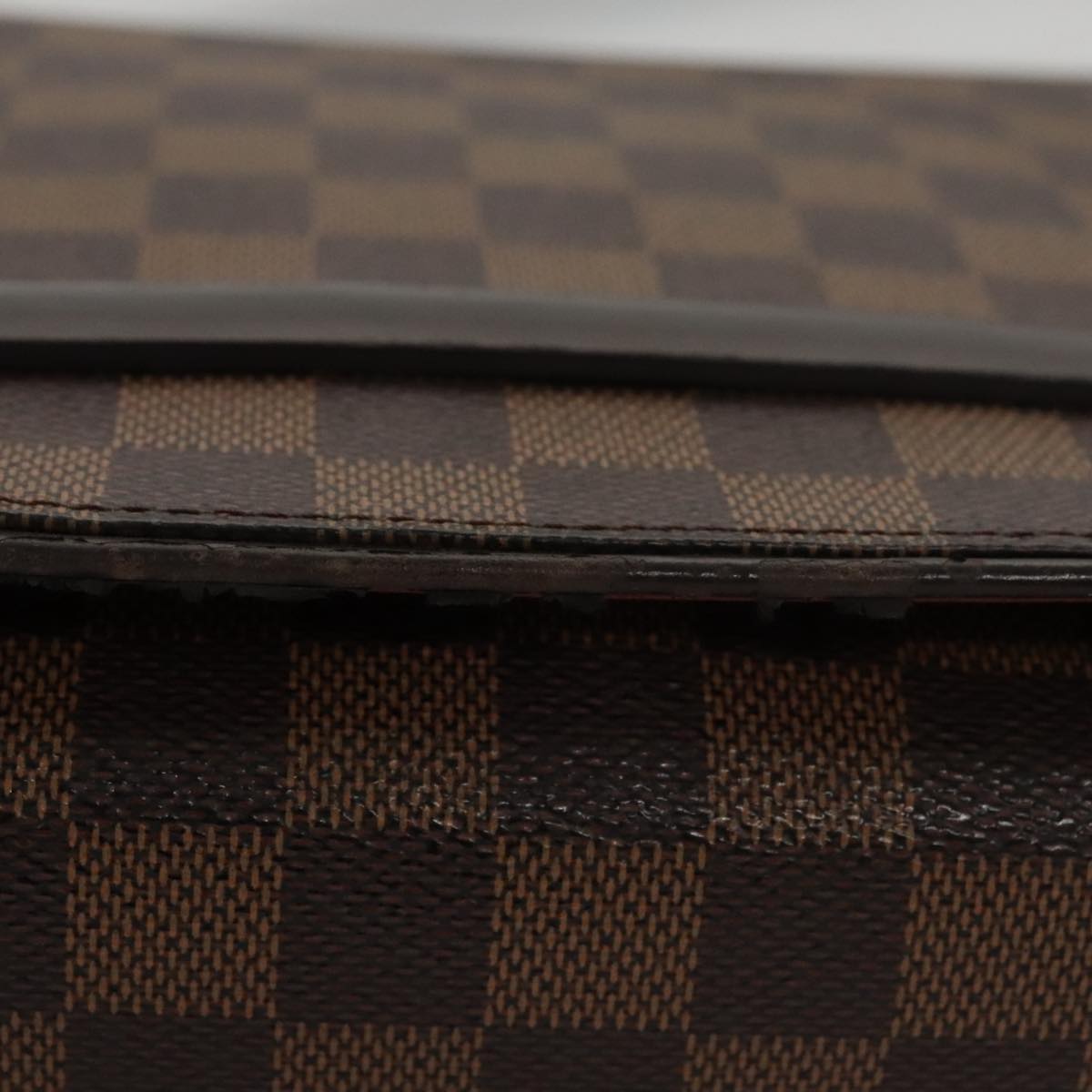 LOUIS VUITTON Damier Ebene Tribeca Carre Shoulder Bag N51161 LV 106009