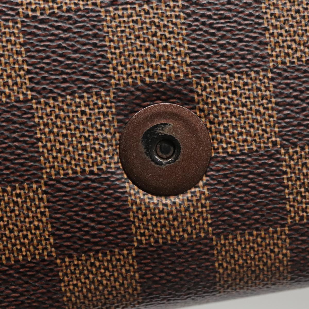 LOUIS VUITTON Damier Ebene Tribeca Carre Shoulder Bag N51161 LV 106009