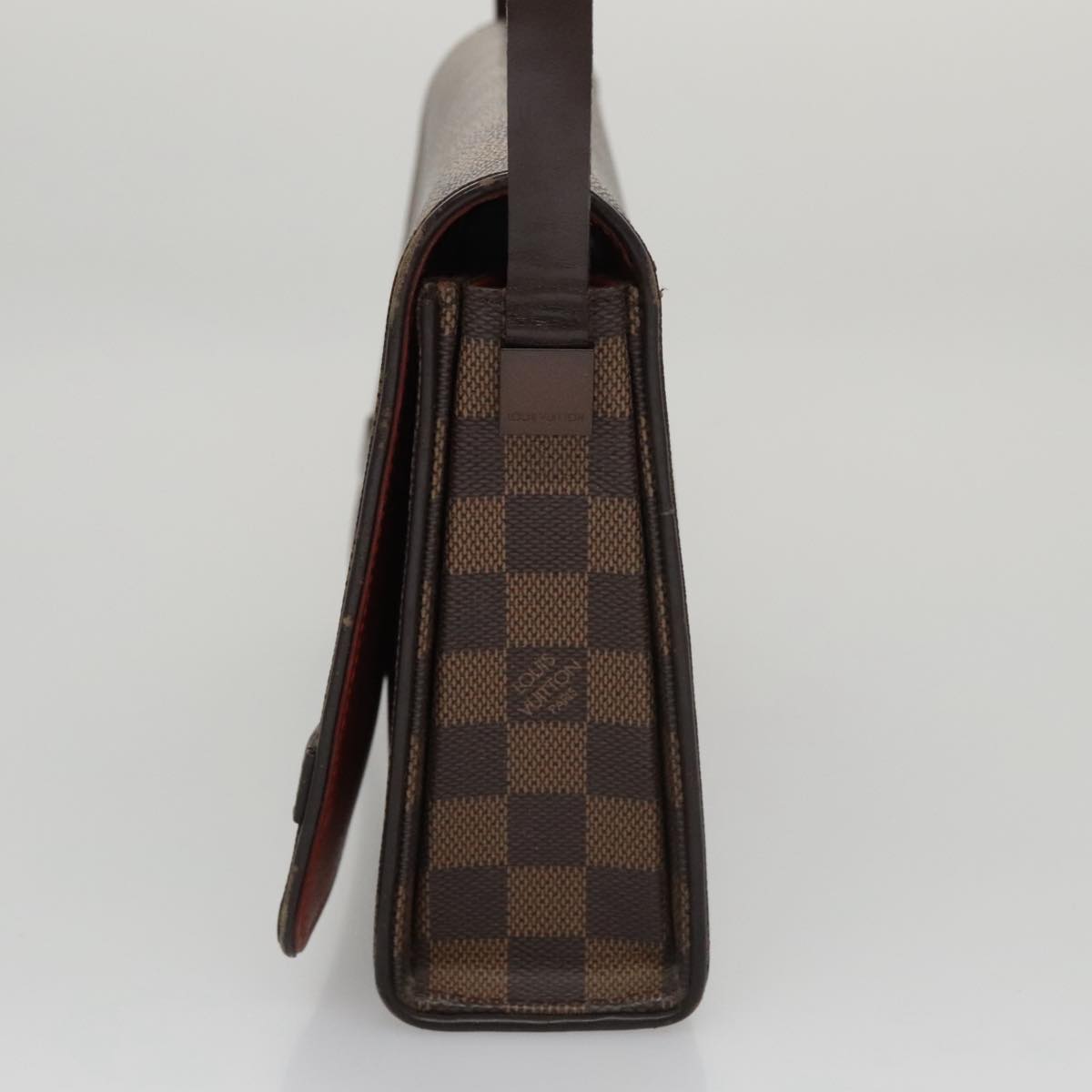 LOUIS VUITTON Damier Ebene Tribeca Carre Shoulder Bag N51161 LV 106009