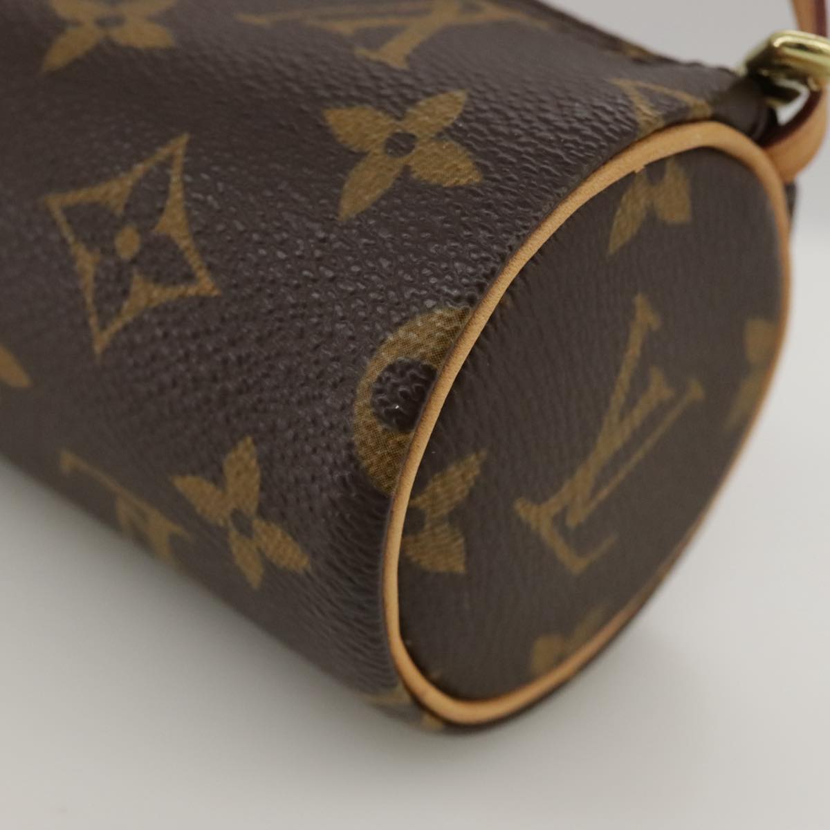 LOUIS VUITTON Monogram Papillon Pouch LV 106011