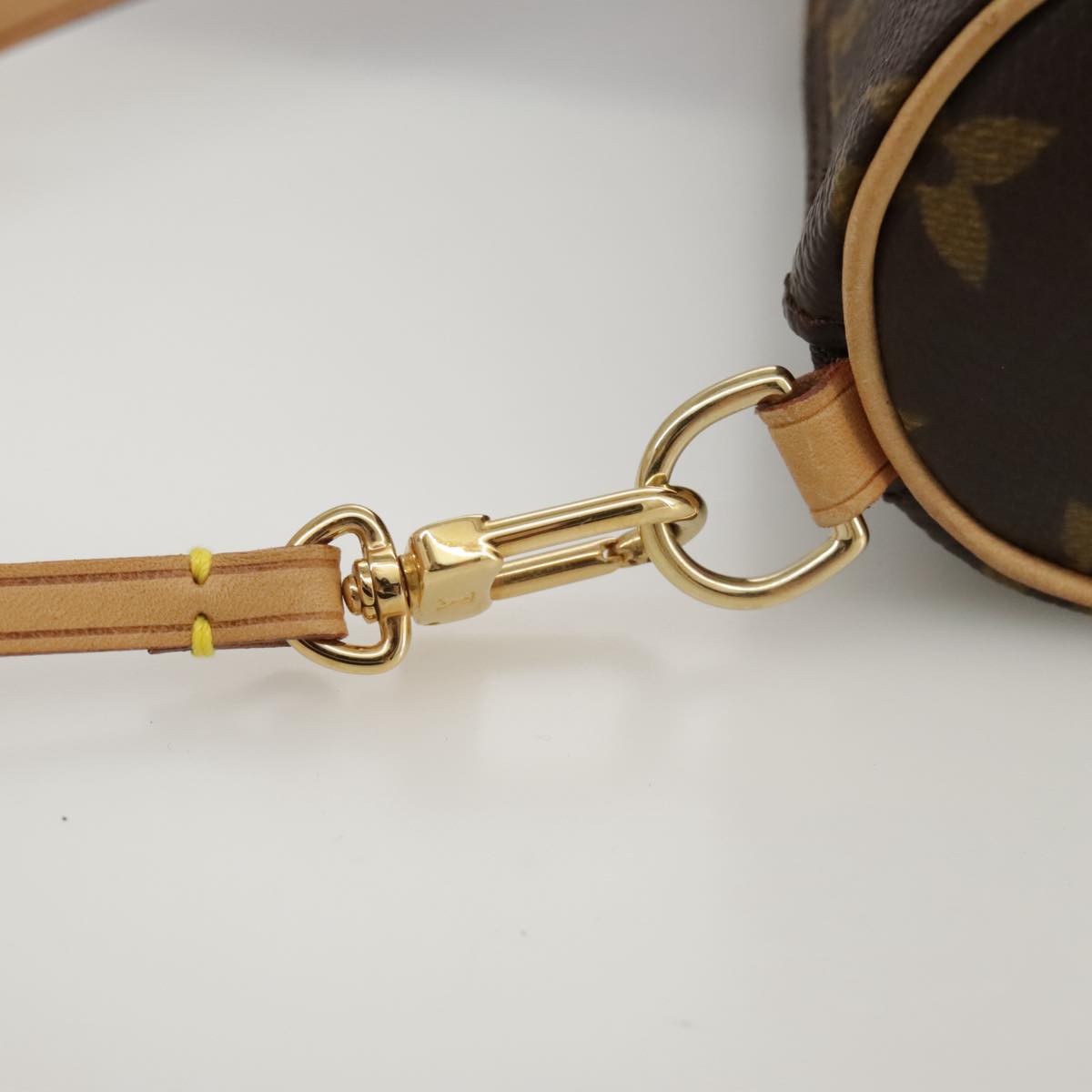 LOUIS VUITTON Monogram Papillon Pouch LV 106011