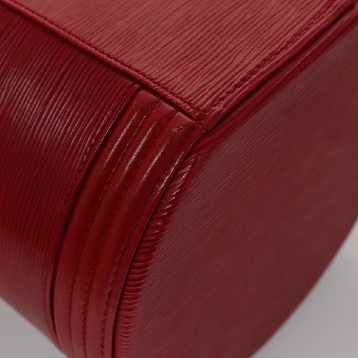 LOUIS VUITTON Epi Cannes Hand Bag Red M48037 LV 106028