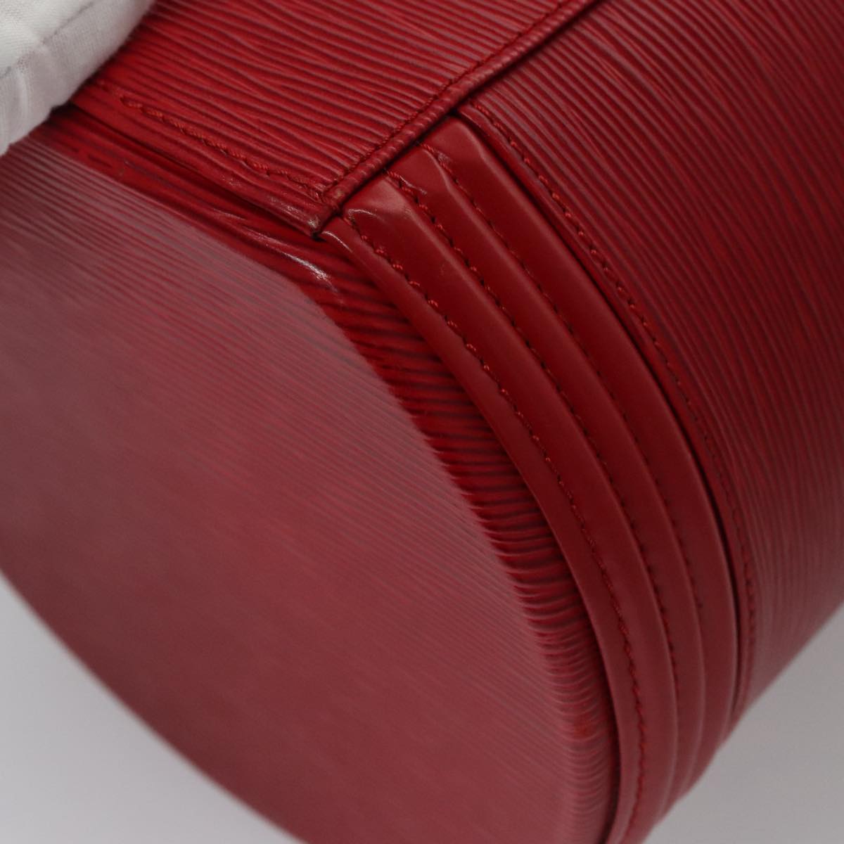 LOUIS VUITTON Epi Cannes Hand Bag Red M48037 LV 106028