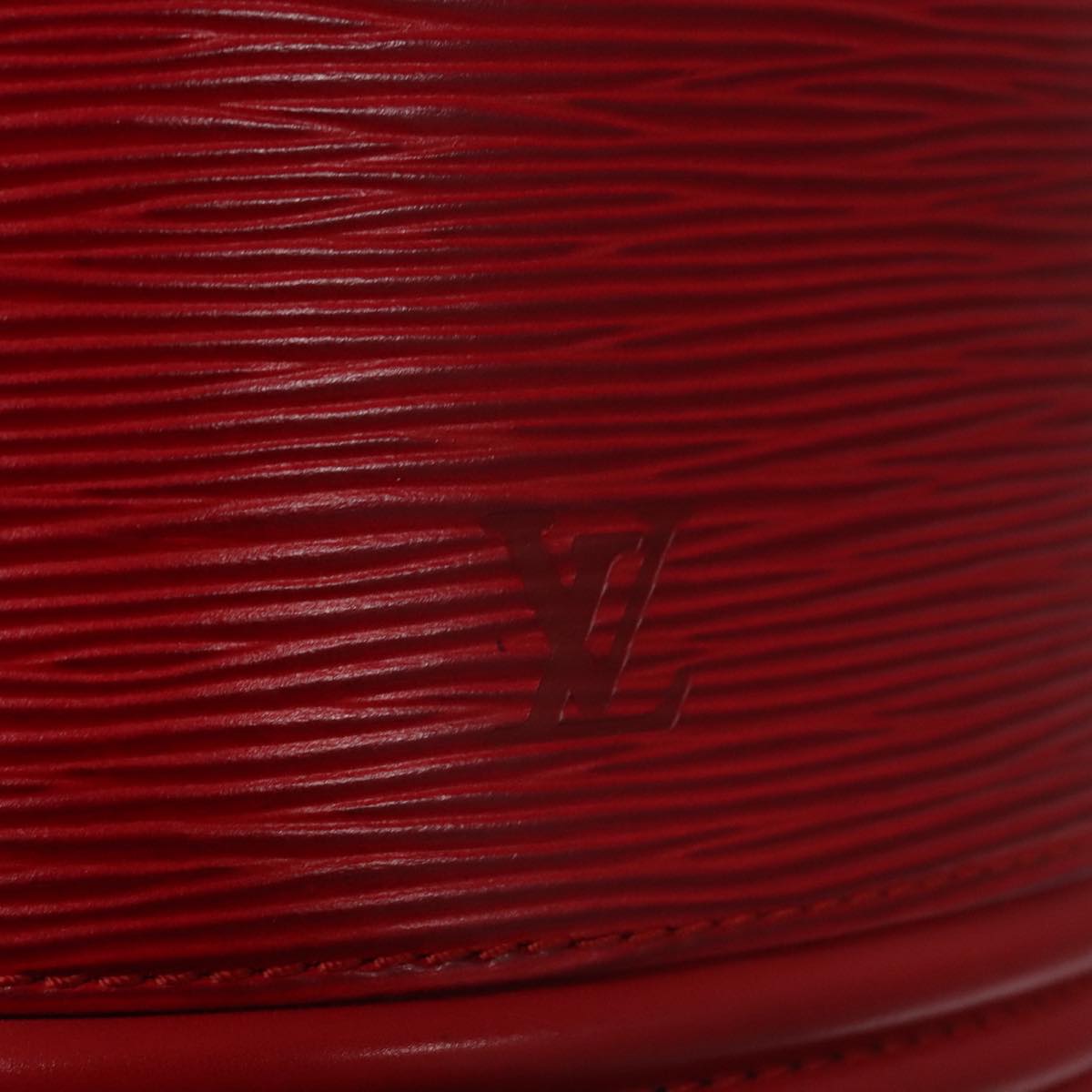 LOUIS VUITTON Epi Cannes Hand Bag Red M48037 LV 106028