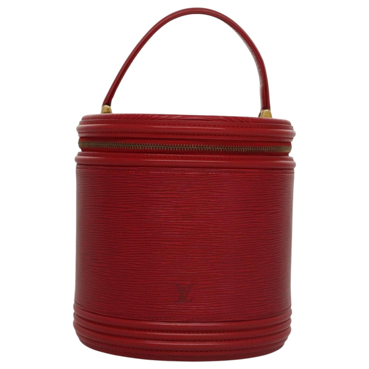 LOUIS VUITTON Epi Cannes Hand Bag Red M48037 LV 106028