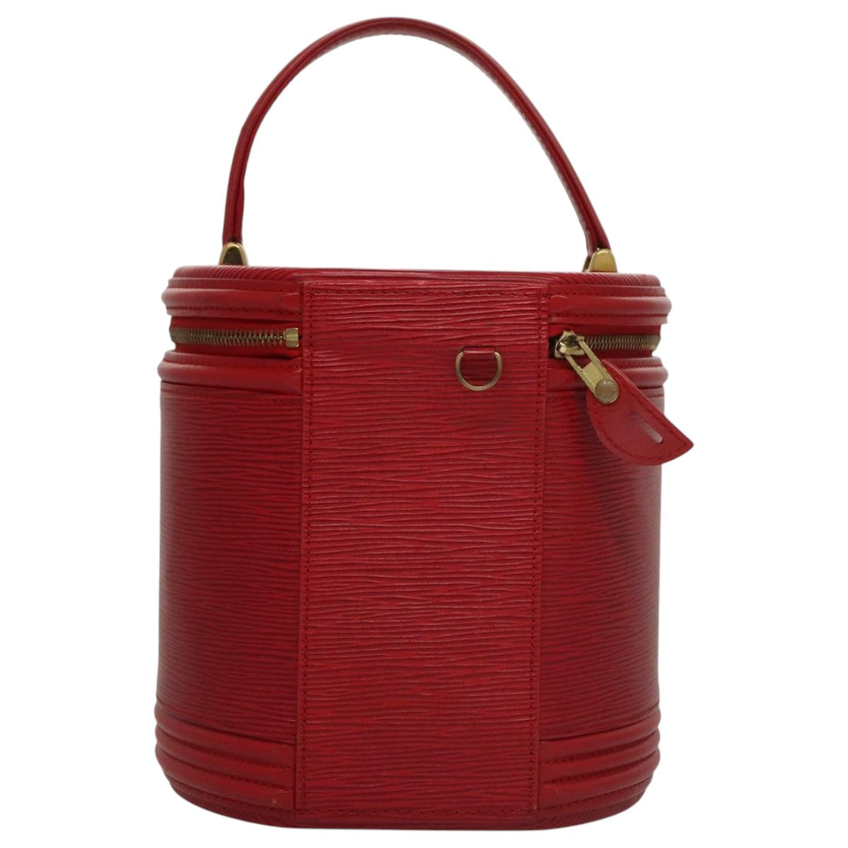 LOUIS VUITTON Epi Cannes Hand Bag Red M48037 LV 106028