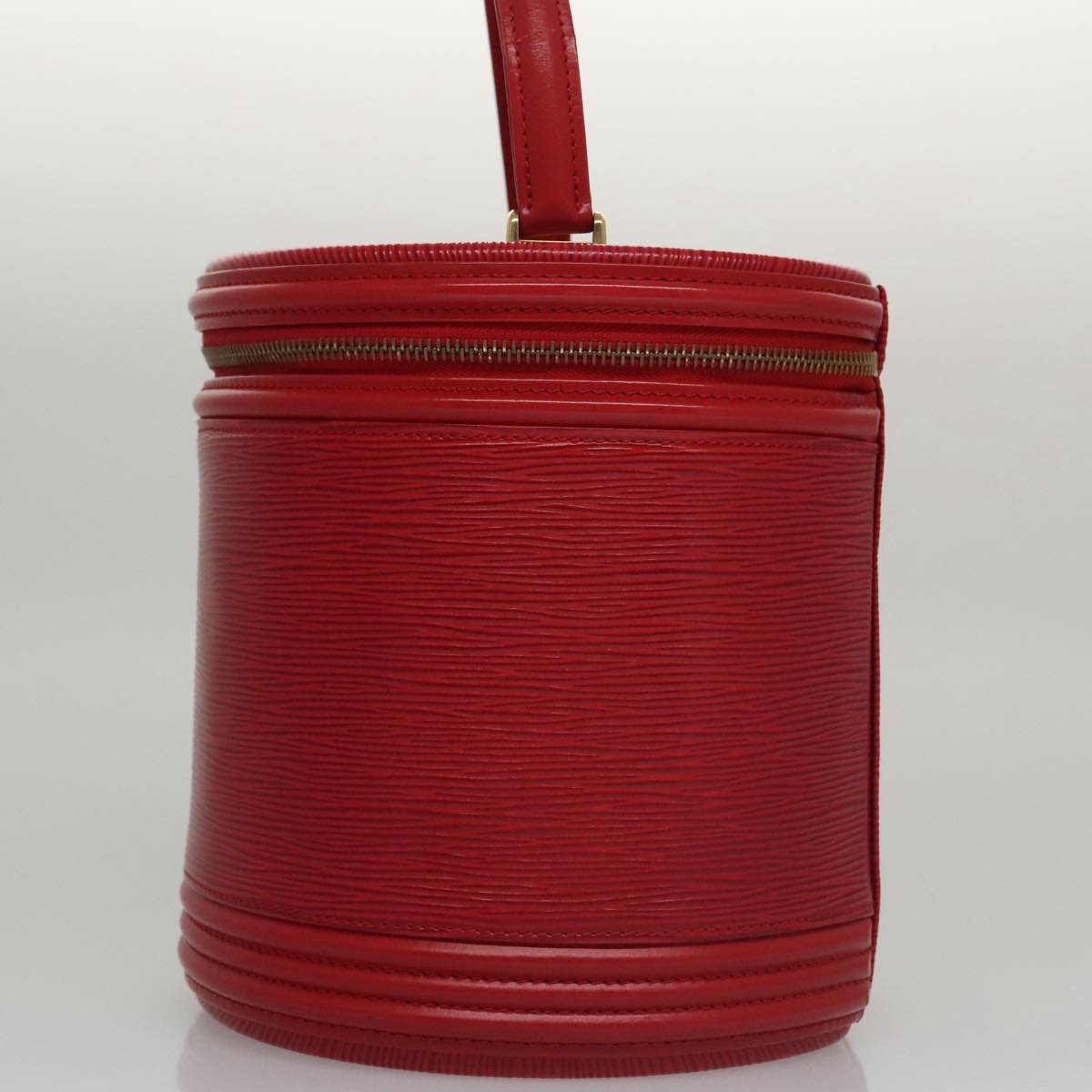 LOUIS VUITTON Epi Cannes Hand Bag Red M48037 LV 106028