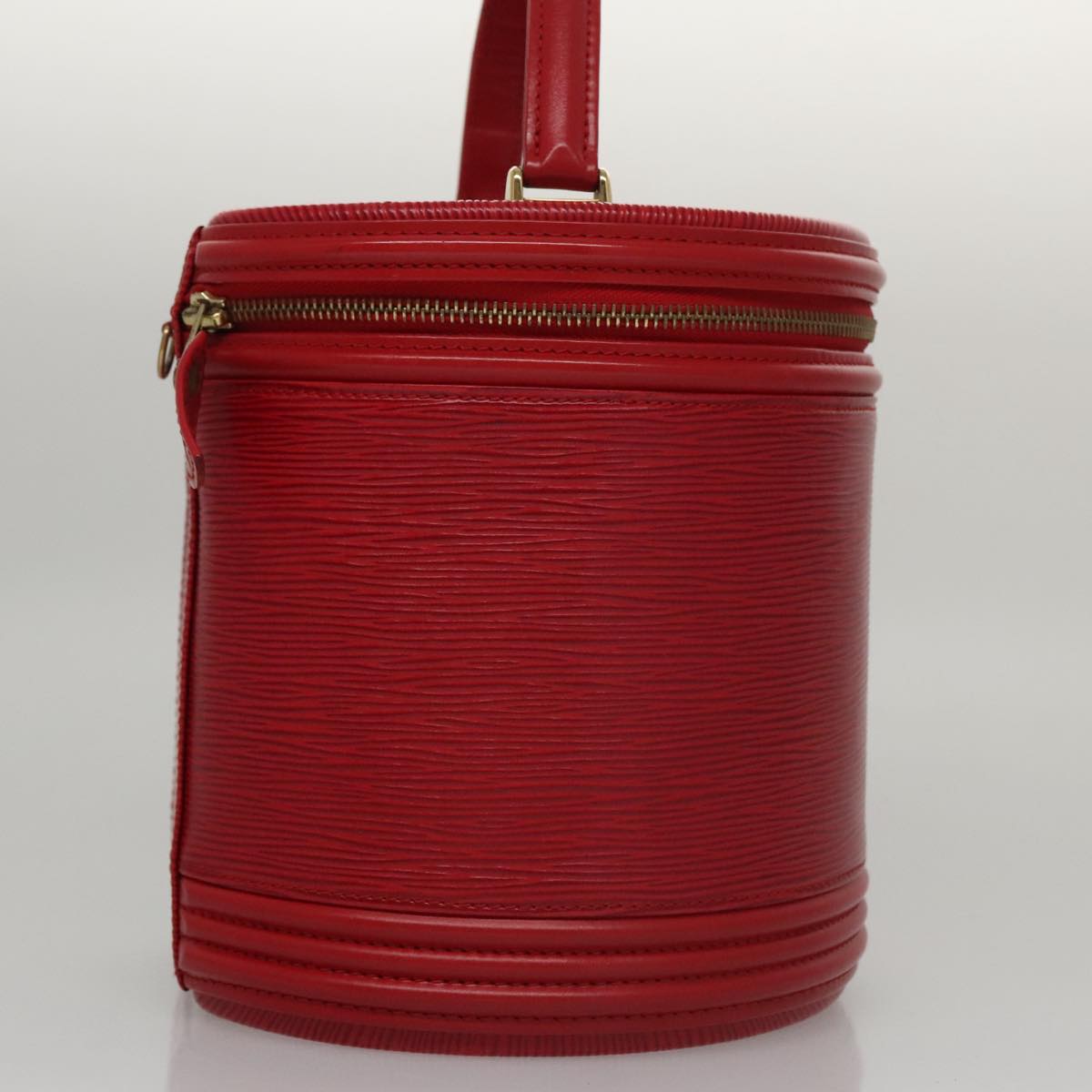 LOUIS VUITTON Epi Cannes Hand Bag Red M48037 LV 106028