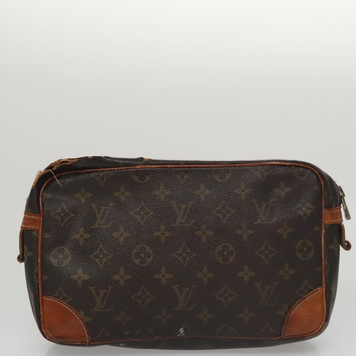 LOUIS VUITTON Monogram Clutch Bag 2Set LV 106104
