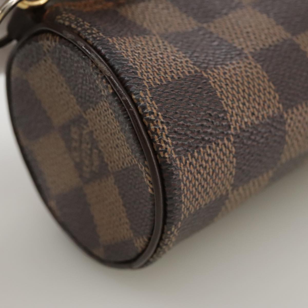 LOUIS VUITTON Damier Ebene Papillon Pouch LV 106117