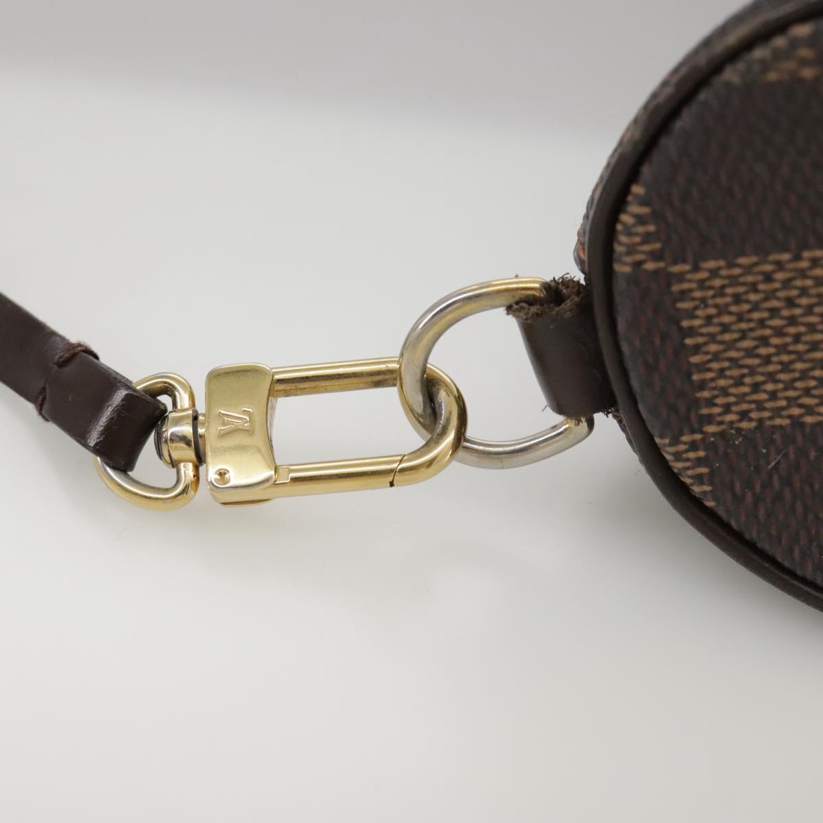 LOUIS VUITTON Damier Ebene Papillon Pouch LV 106117