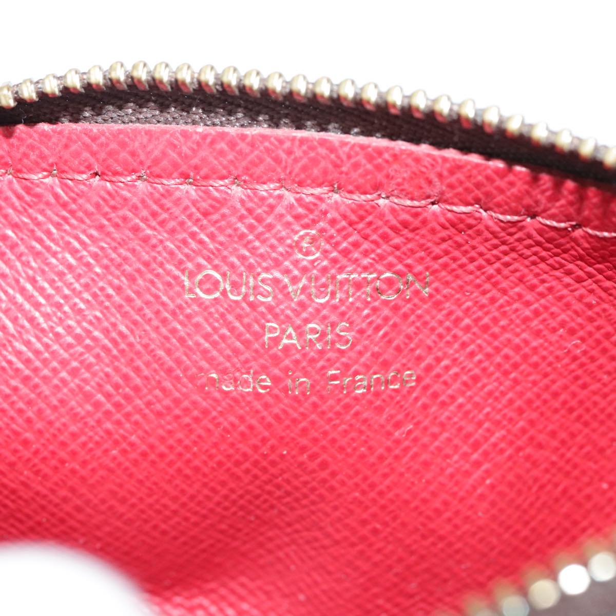 LOUIS VUITTON Damier Ebene Papillon Pouch LV 106117
