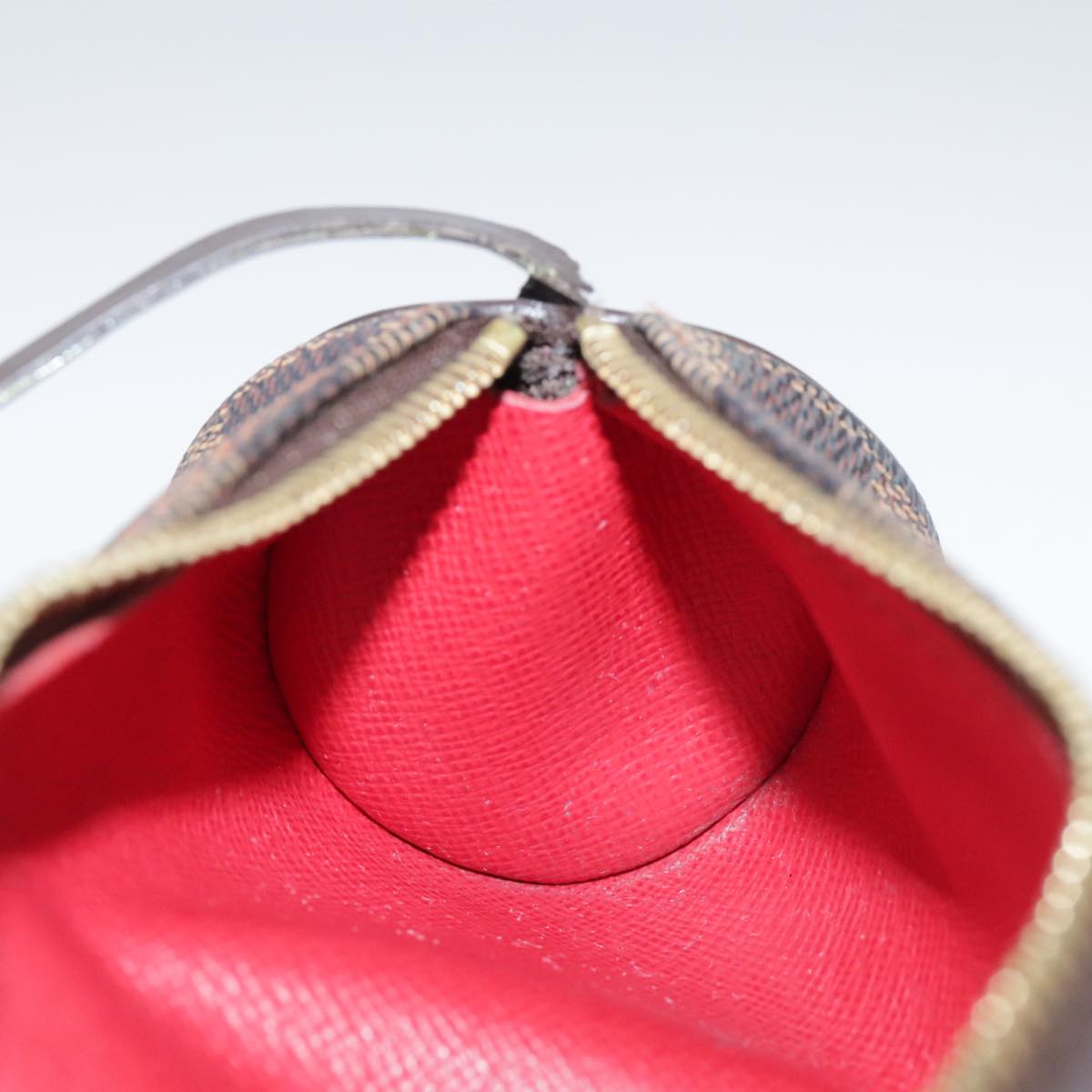 LOUIS VUITTON Damier Ebene Papillon Pouch LV 106117