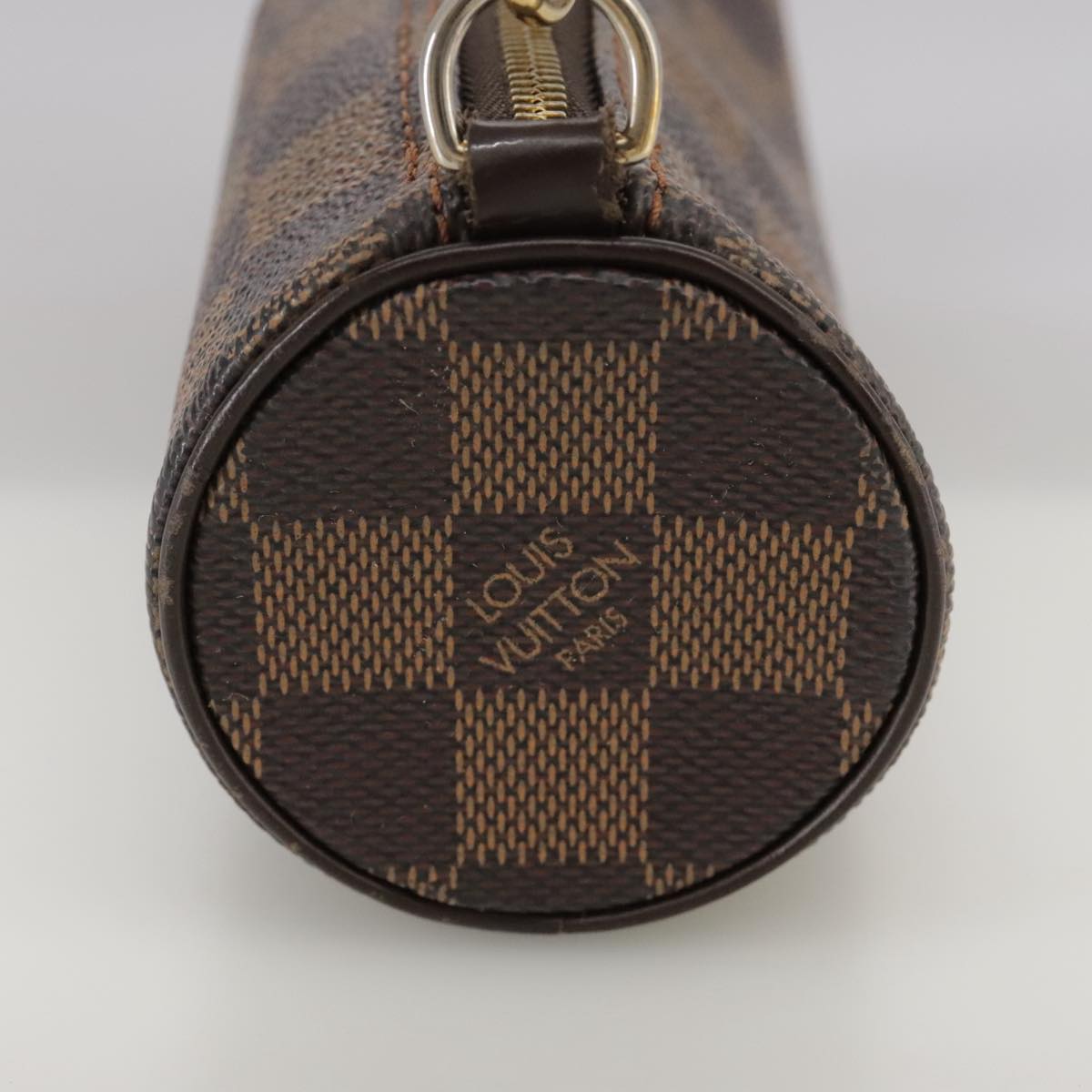 LOUIS VUITTON Damier Ebene Papillon Pouch LV 106117
