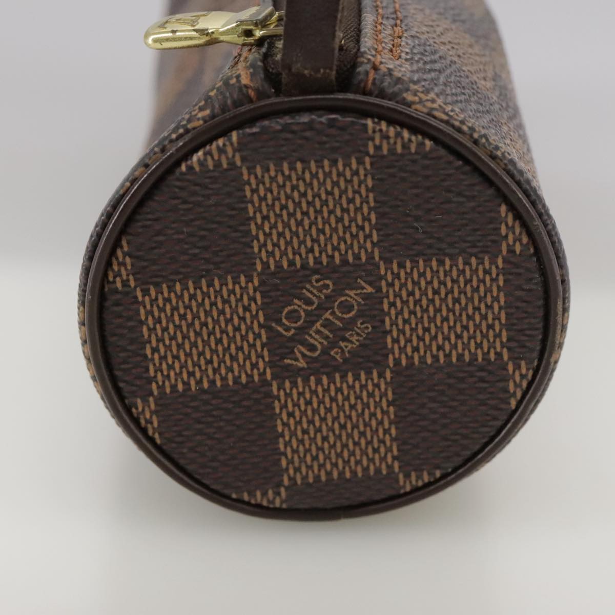 LOUIS VUITTON Damier Ebene Papillon Pouch LV 106117