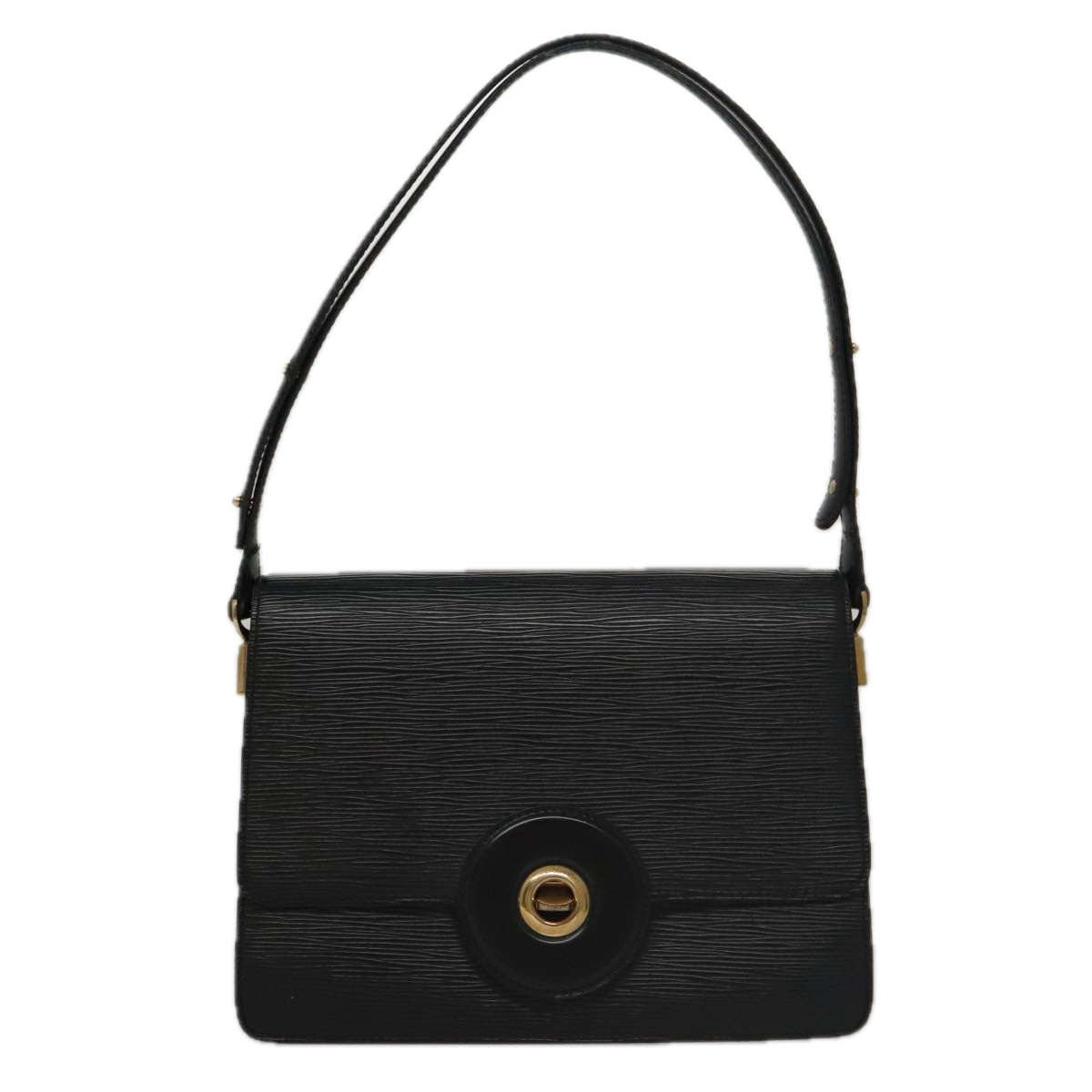 LOUIS VUITTON Epi Free Run Shoulder Bag Black M52402 LV 106127