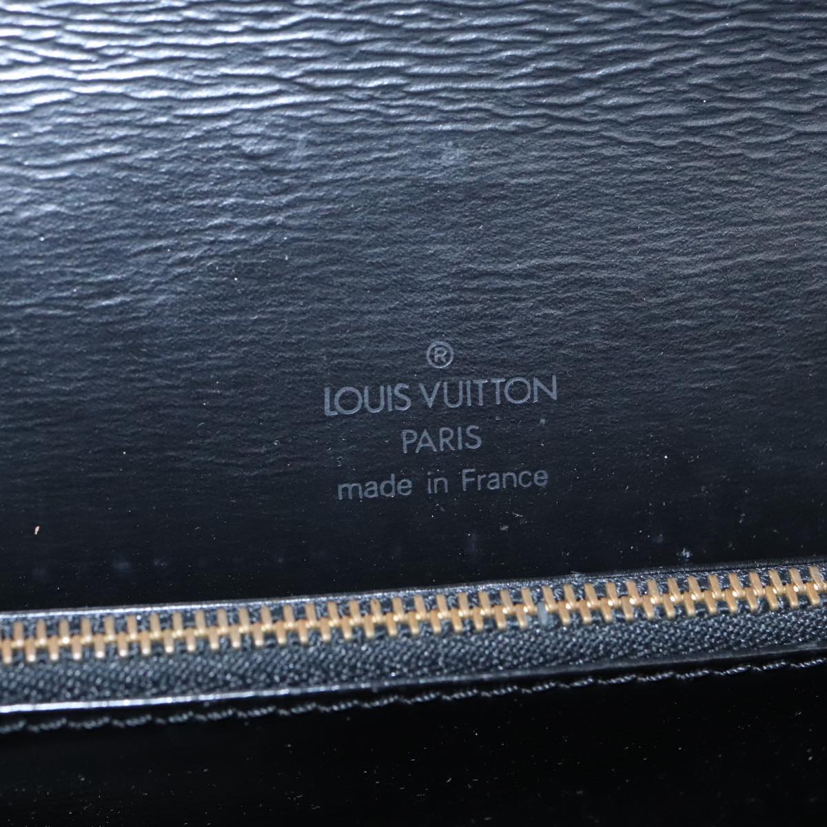 LOUIS VUITTON Epi Free Run Shoulder Bag Black M52402 LV 106127