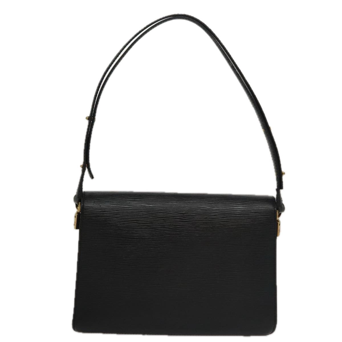 LOUIS VUITTON Epi Free Run Shoulder Bag Black M52402 LV 106127