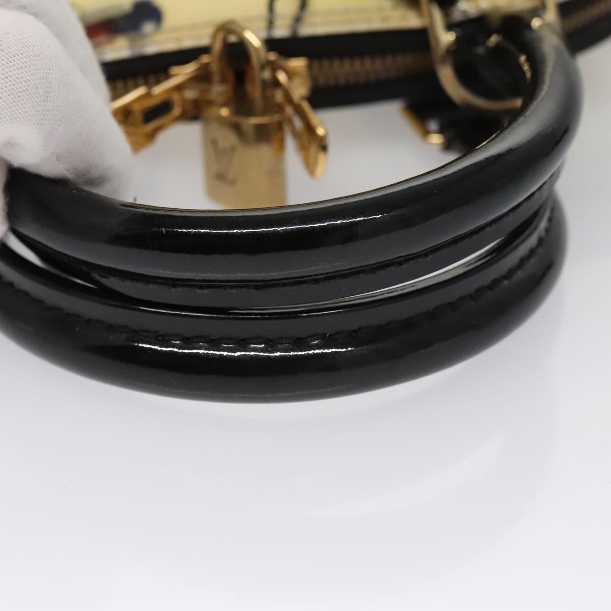 LOUIS VUITTON Vernis Nicolas Ghesquière Alma BB Hand Bag 2way M50419 106134