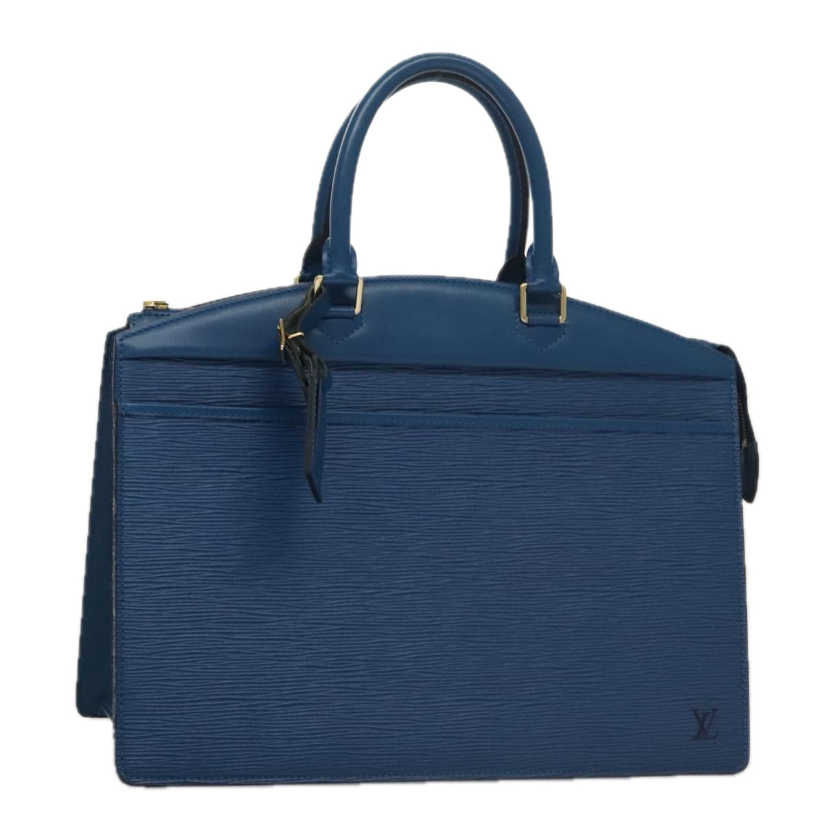 LOUIS VUITTON Epi Riviera Hand Bag Blue M48185 LV 106146