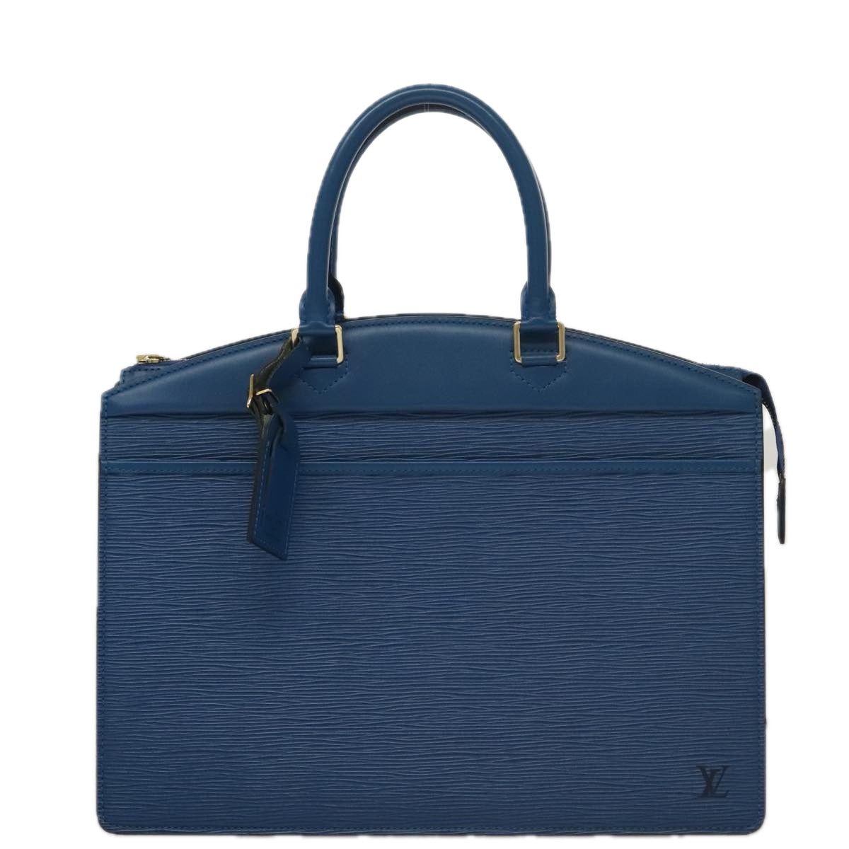 LOUIS VUITTON Epi Riviera Hand Bag Blue M48185 LV 106146