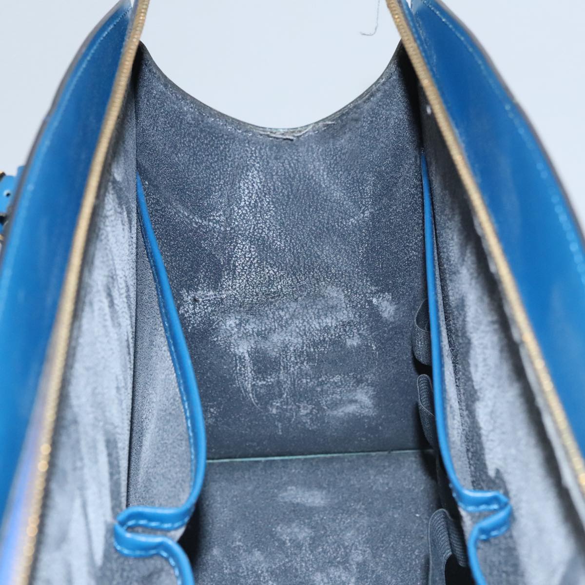 LOUIS VUITTON Epi Riviera Hand Bag Blue M48185 LV 106146