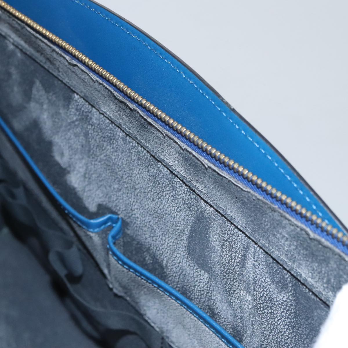 LOUIS VUITTON Epi Riviera Hand Bag Blue M48185 LV 106146