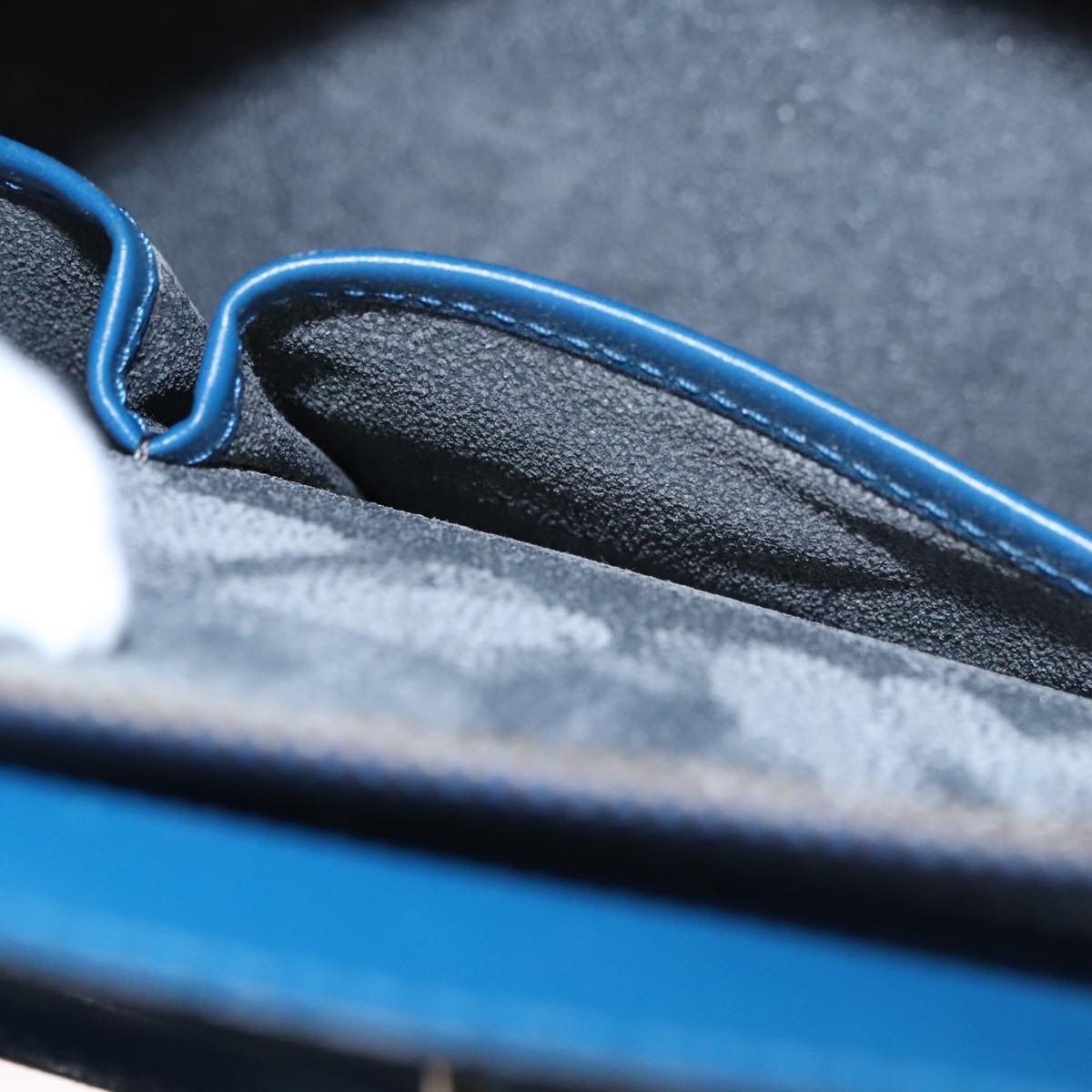 LOUIS VUITTON Epi Riviera Hand Bag Blue M48185 LV 106146
