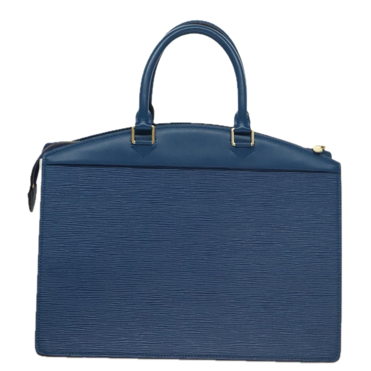 LOUIS VUITTON Epi Riviera Hand Bag Blue M48185 LV 106146