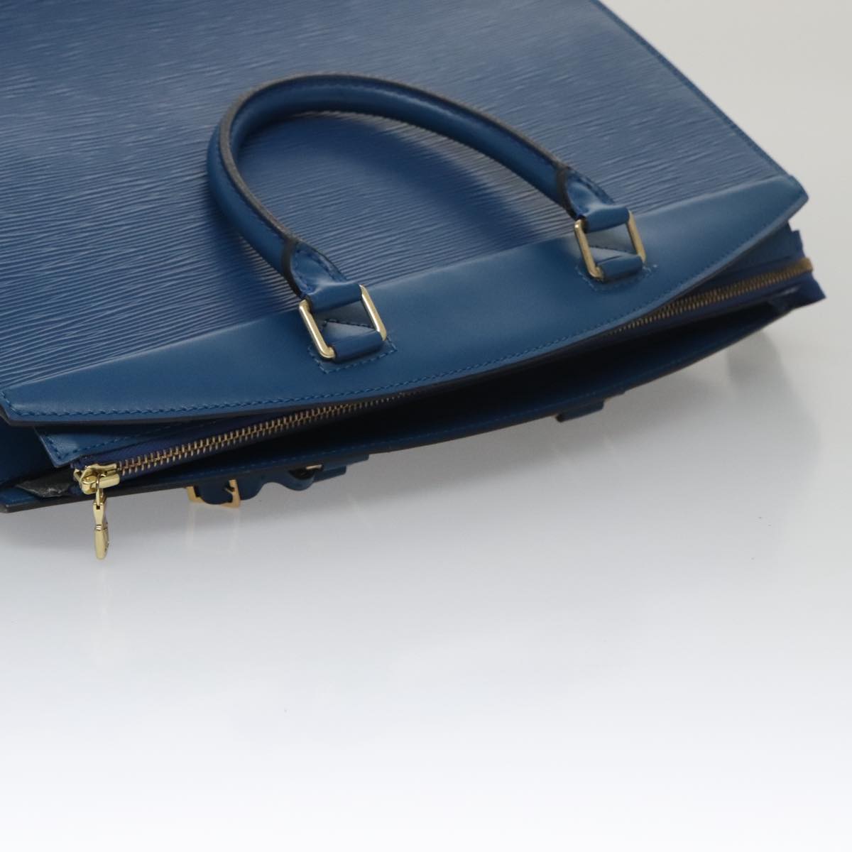 LOUIS VUITTON Epi Riviera Hand Bag Blue M48185 LV 106146