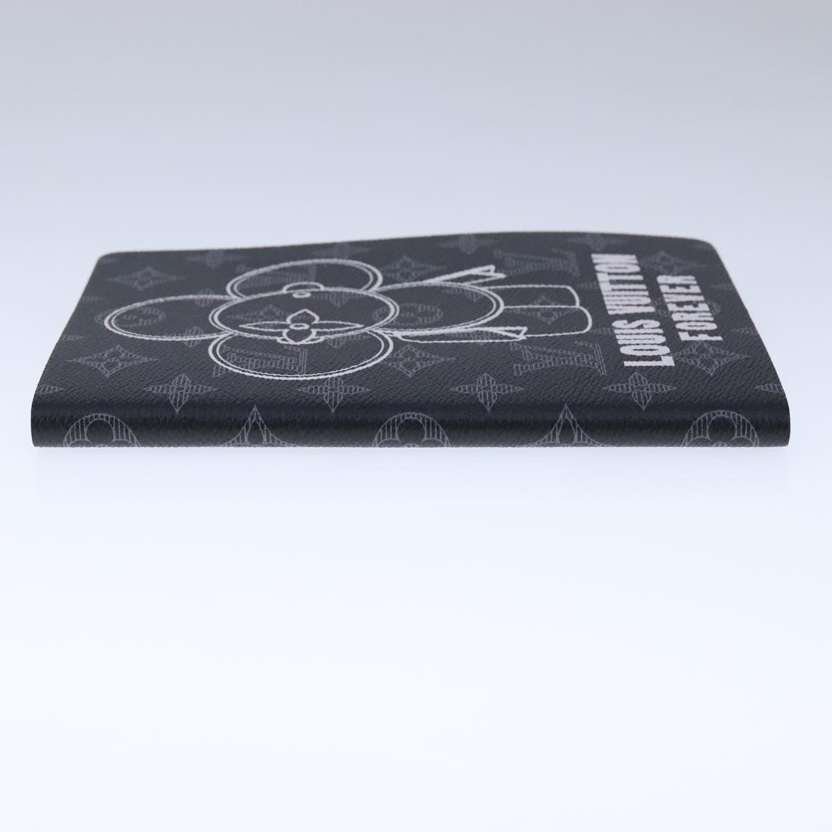 LOUIS VUITTON Monogram Eclipse Notebook Vivienne Black GI0285 LV 106169
