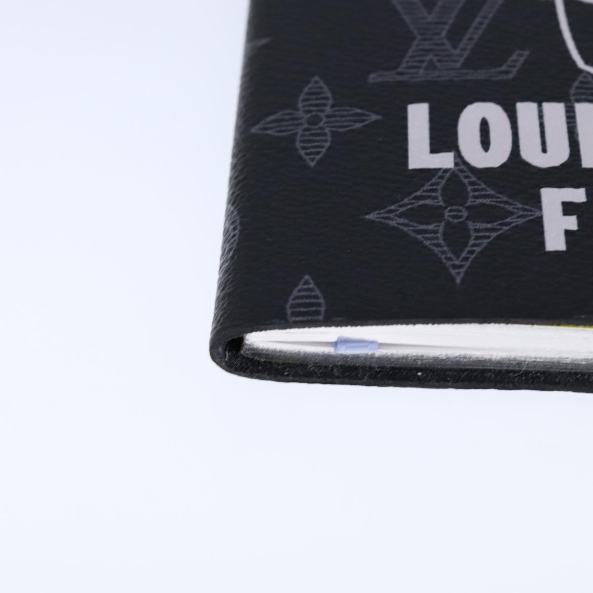 LOUIS VUITTON Monogram Eclipse Notebook Vivienne Black GI0285 LV 106169