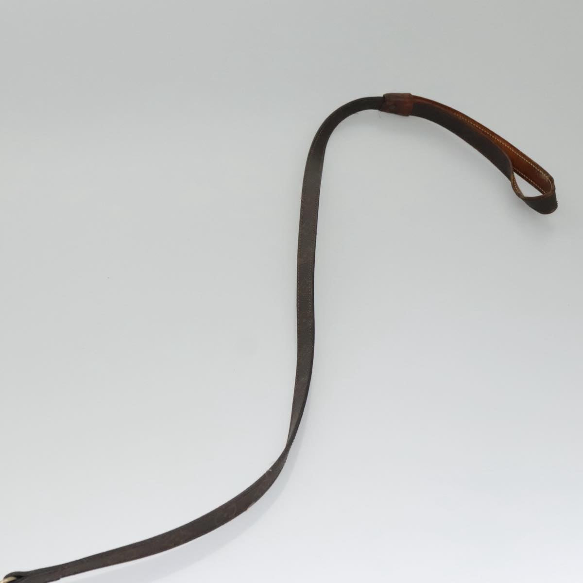 LOUIS VUITTON Monogram Less Baxter MM Collier Baxter Dog Leash 2Set 106173