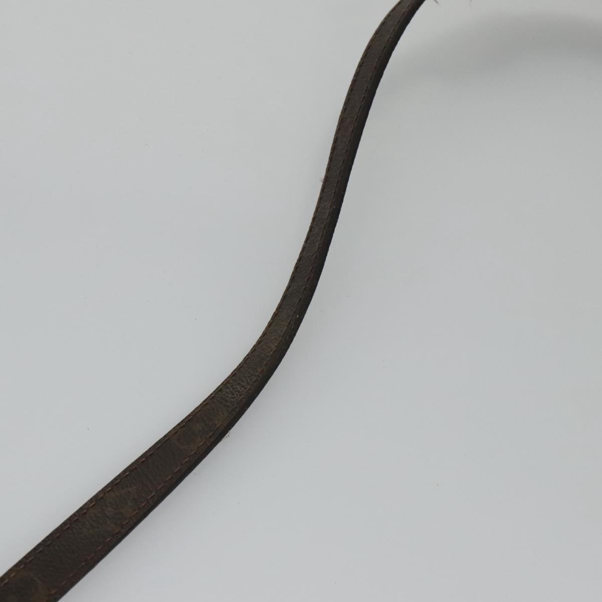 LOUIS VUITTON Monogram Less Baxter MM Collier Baxter Dog Leash 2Set 106173