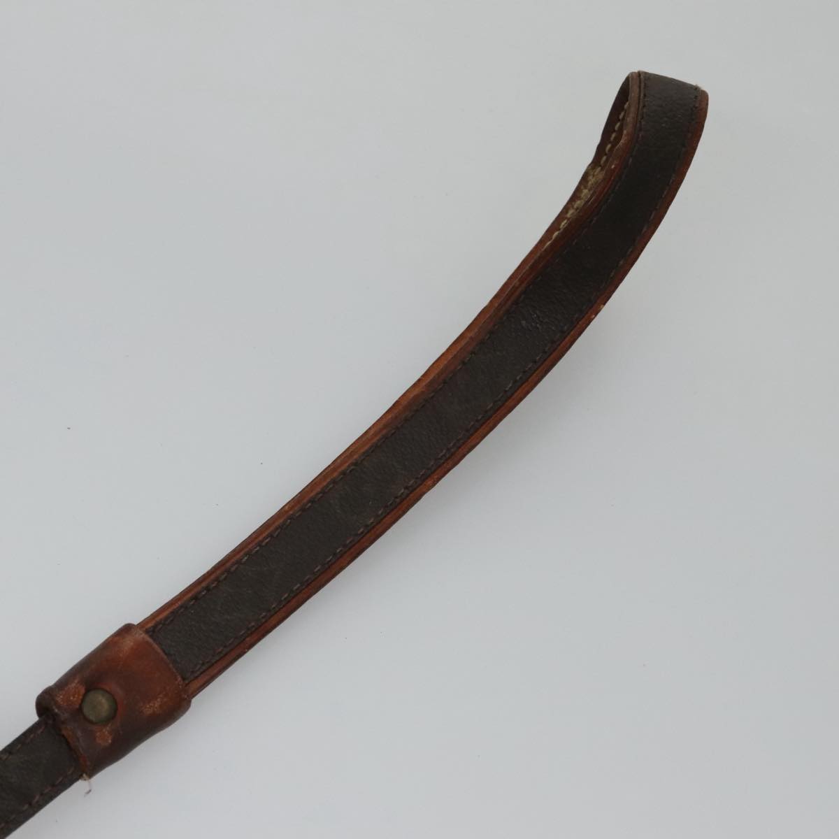 LOUIS VUITTON Monogram Less Baxter MM Collier Baxter Dog Leash 2Set 106173