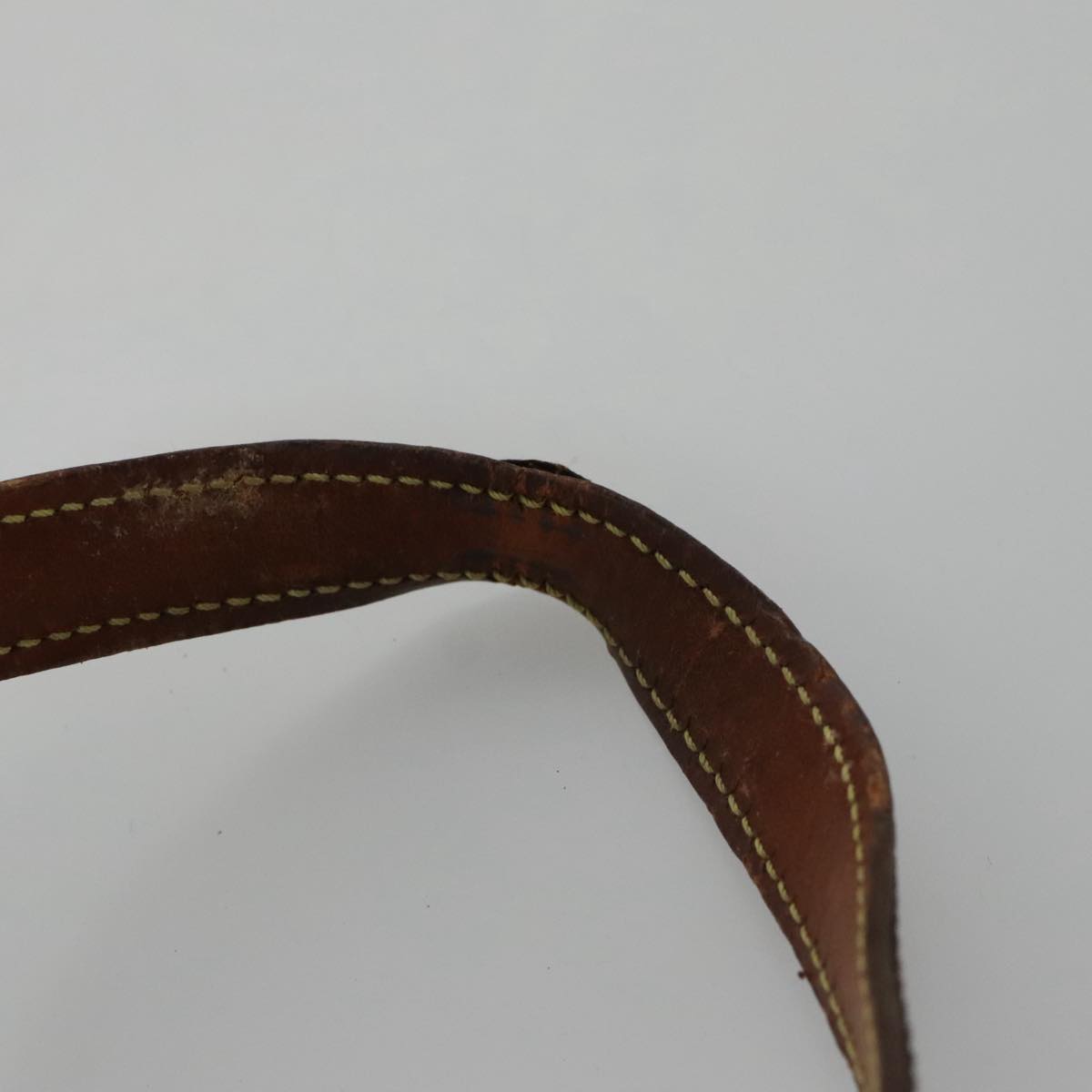 LOUIS VUITTON Monogram Less Baxter MM Collier Baxter Dog Leash 2Set 106173