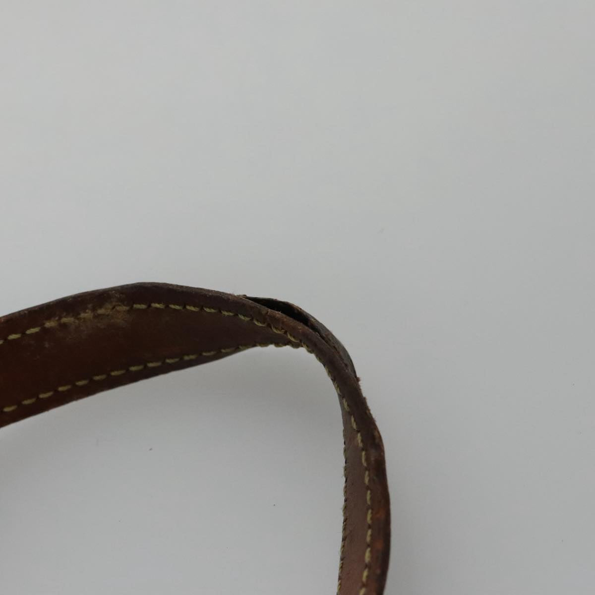 LOUIS VUITTON Monogram Less Baxter MM Collier Baxter Dog Leash 2Set 106173