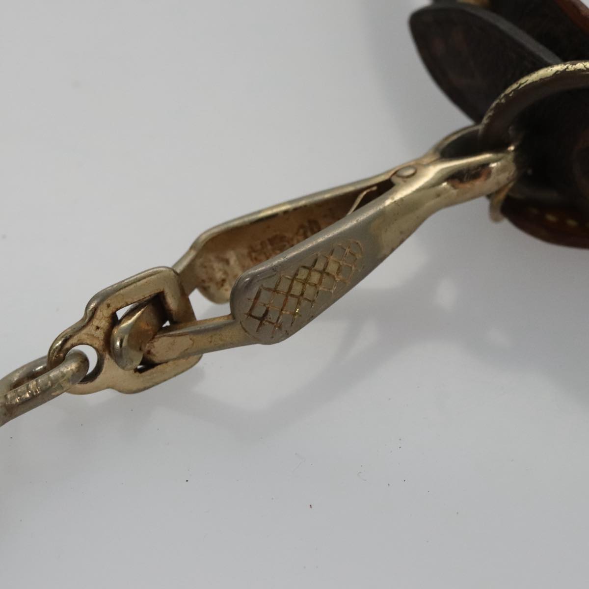 LOUIS VUITTON Monogram Less Baxter MM Collier Baxter Dog Leash 2Set 106173