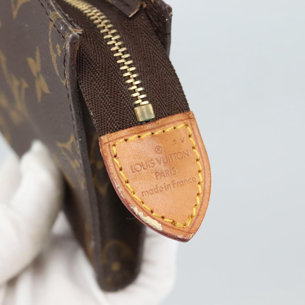 LOUIS VUITTON Monogram Bucket GM Pouch Accessory Pouch Vintage LV 106174