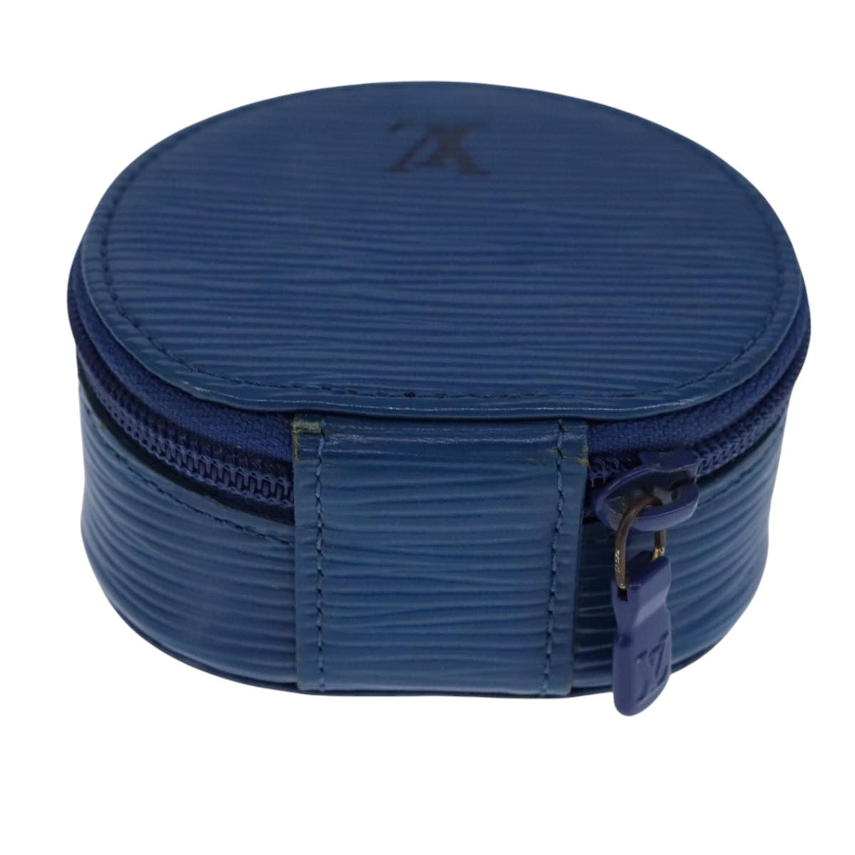 LOUIS VUITTON Epi Ecrin Bijoux 10 Jewelry Box Blue M48215 LV 106175